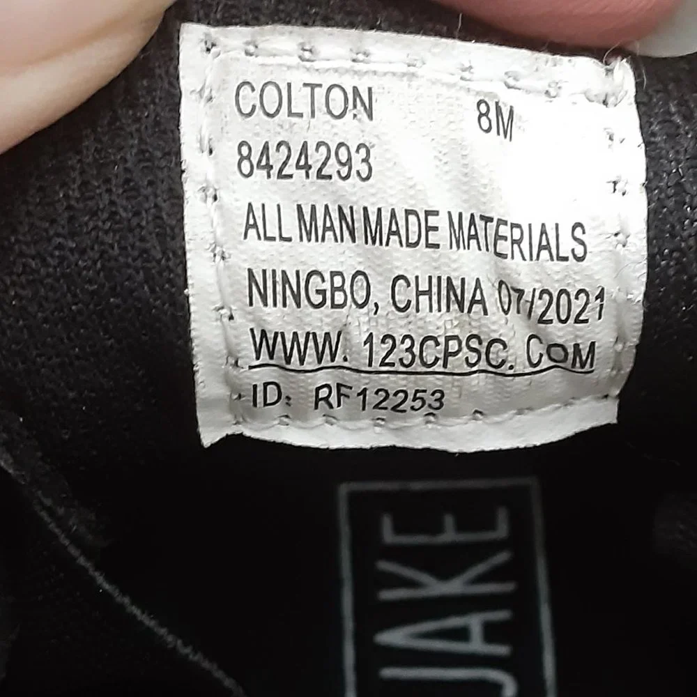 NWOT Max + Jake Colton Sneaker Gray Felt Fabric uppers